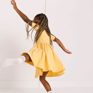 Alice + Ames Caramel Short Sleeve Ballet Twirl Dress Sz 7